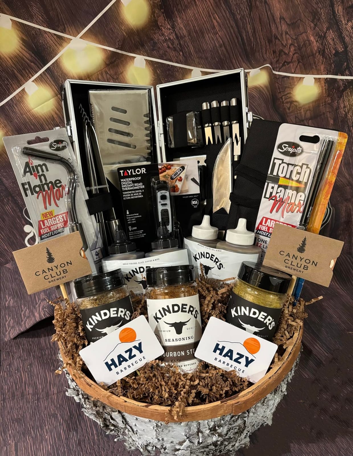 Kaluns Grilling Accessories, Gifts for Men Christmas Grilling Gifts for Dad, Heavy Duty Stainless Steel BBQ Grill Tools Set for Outdoor Grill with Aluminum Case and Apron, Birthday Gifts for Men Dad customer photo 2