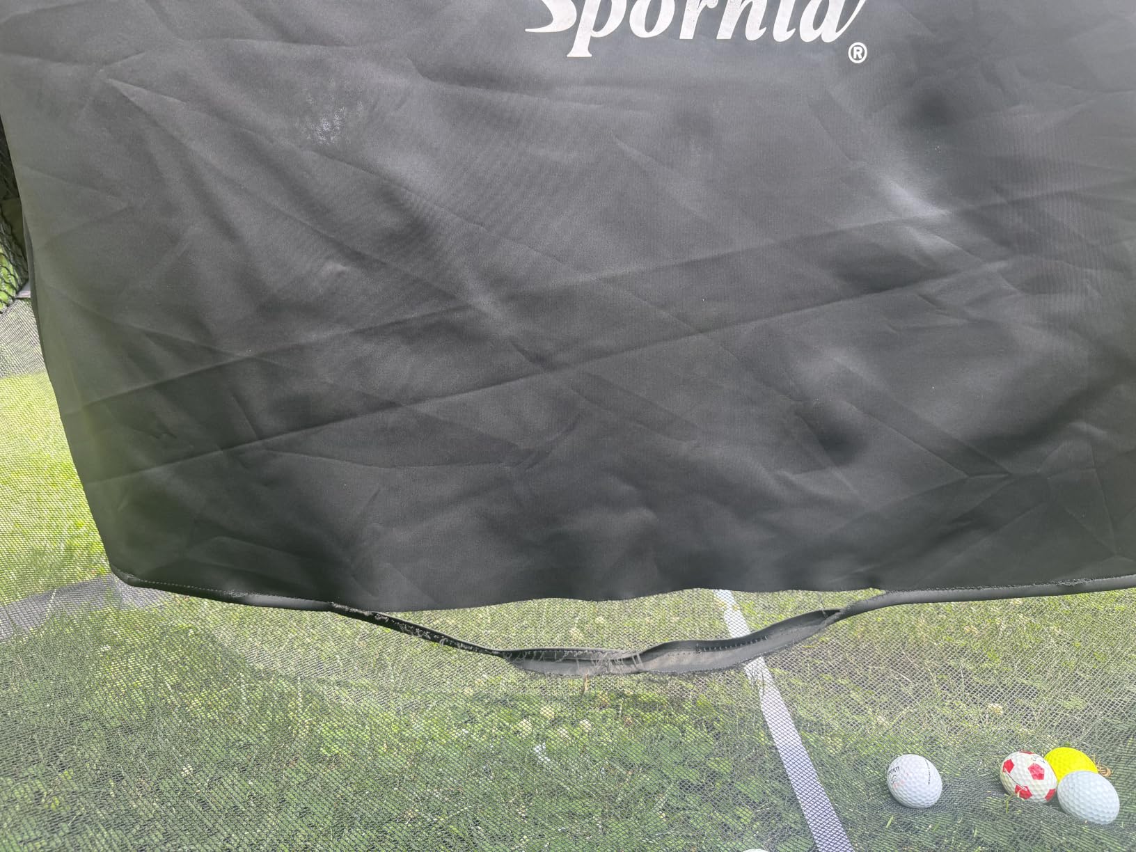 Spornia SPG-7 Golf Practice Net - Automatic Ball Return System w/Target Sheet, Two Side Barrier customer photo 1
