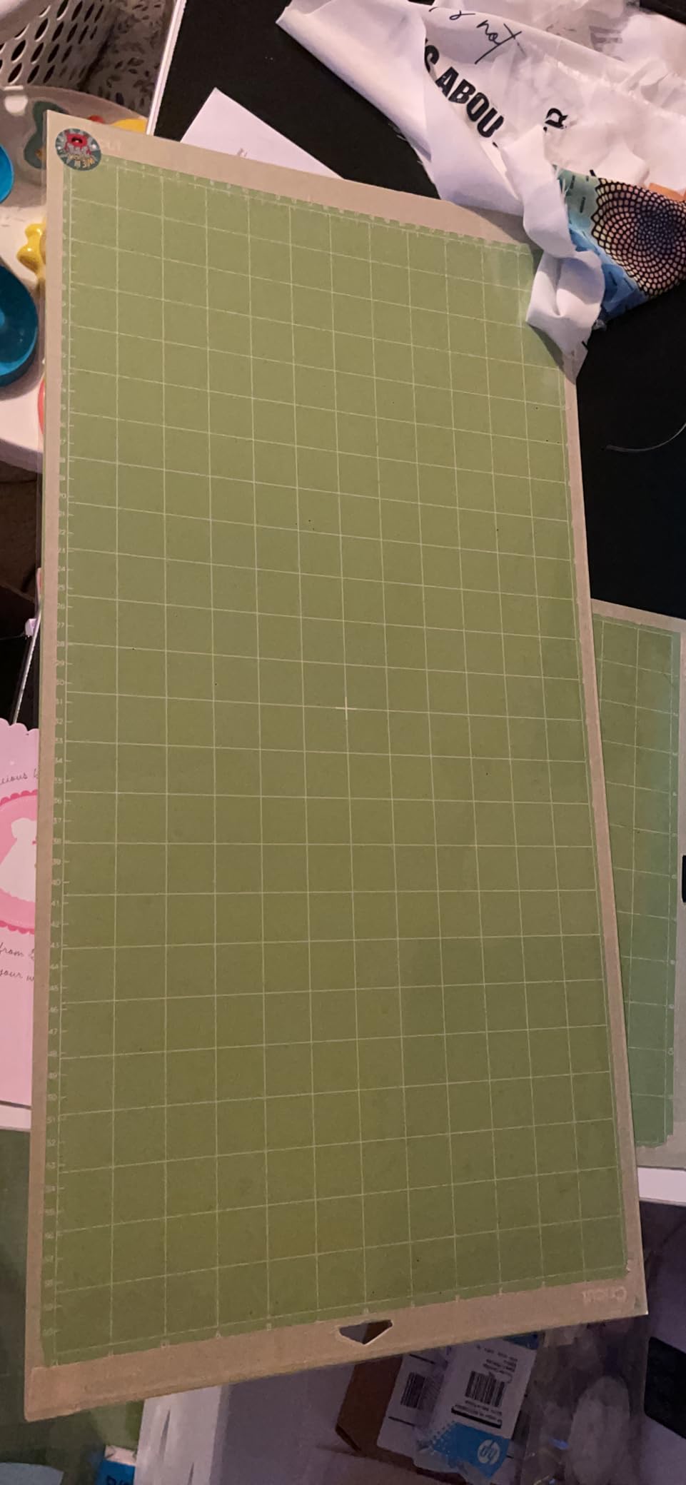 Cricut StandardGrip Adhesive Cutting Mat (12in x12in) - 3 Pack, Green customer photo 1