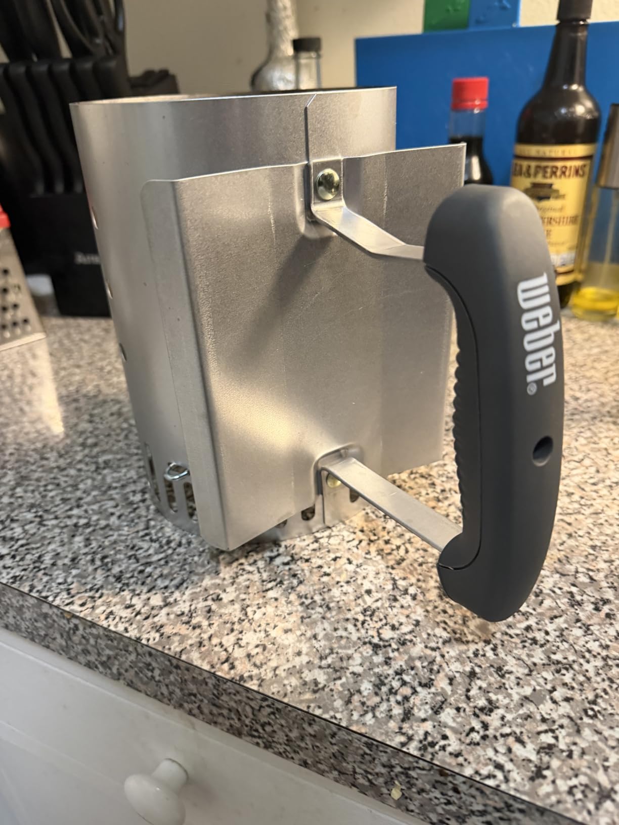 Weber Rapidfire Chimney Starter, Standard, Silver customer photo 2