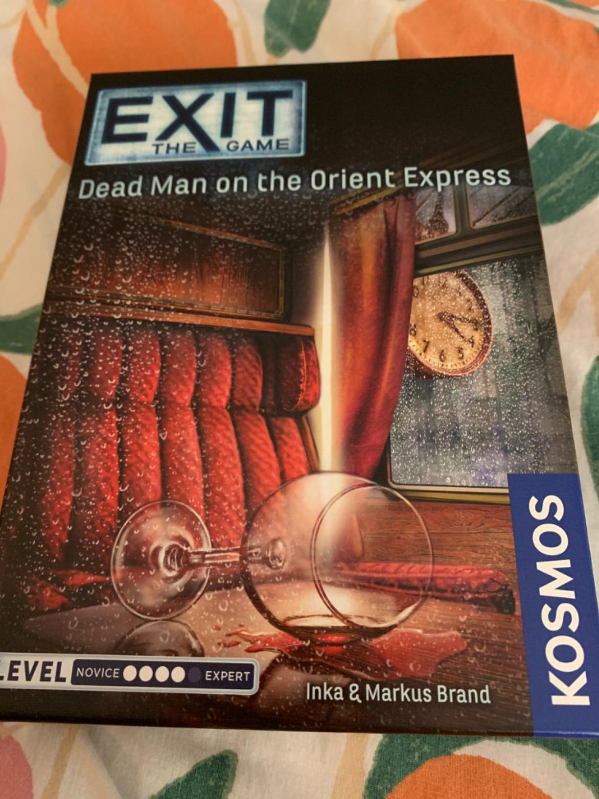 Dead Man on The Orient Express | Exit: The Game - A Kosmos Game | Card-Based At-Home Escape Room Experience for 1 to 4 Players, Ages 12+ customer photo 1