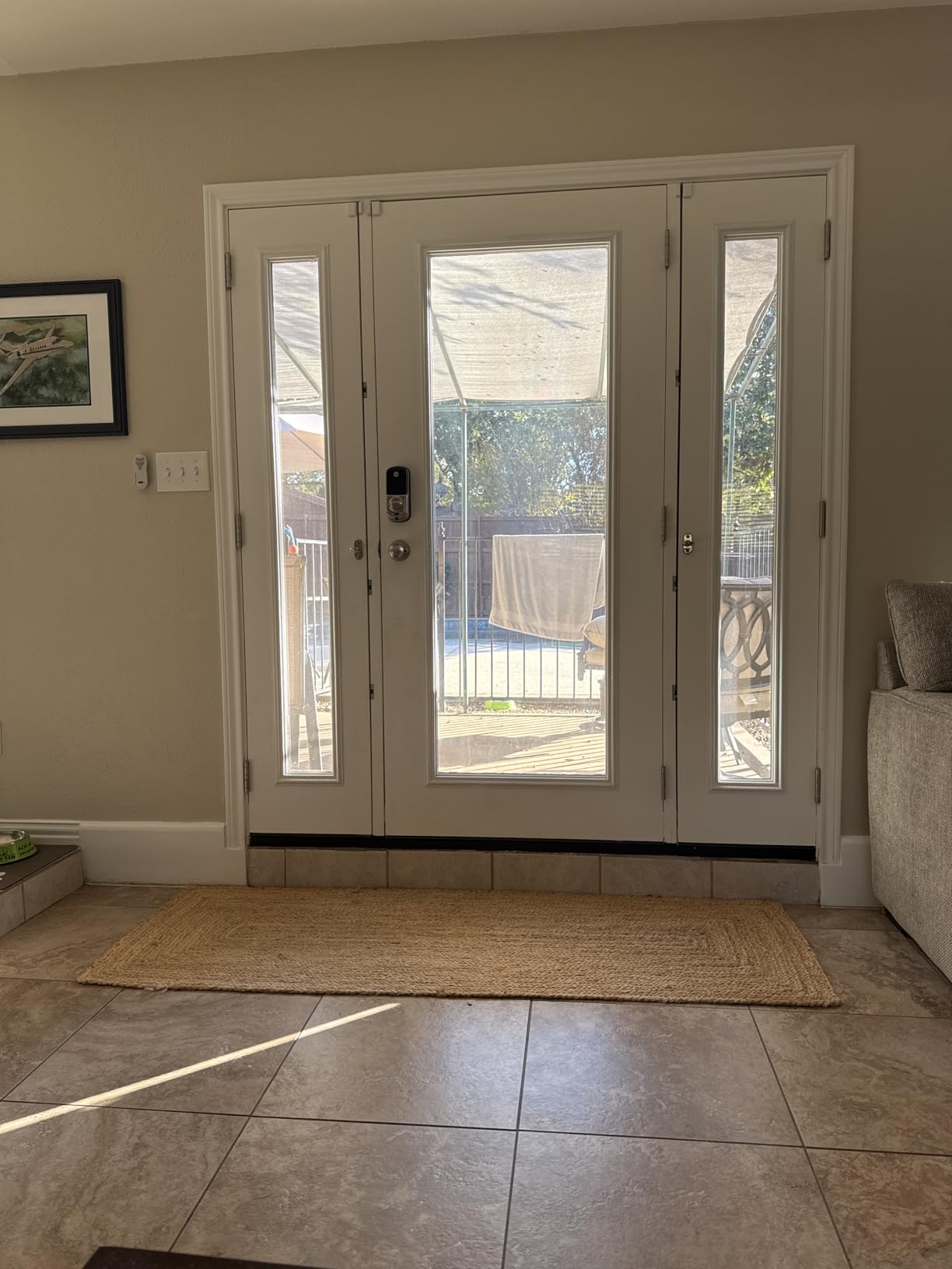 SAFAVIEH Area Rug 6x9 - Cape Cod Collection - Natural Brown, Handmade Braided Flat Weave Jute (CAP252A) customer photo 2
