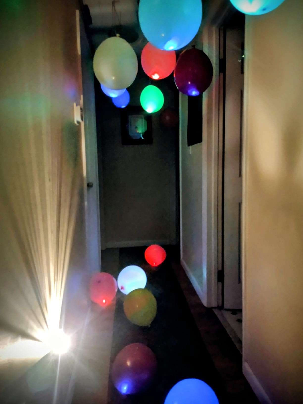 Light Up Balloons, 32 Pack, 8 Colors, Flashing LED Balloons customer photo 2