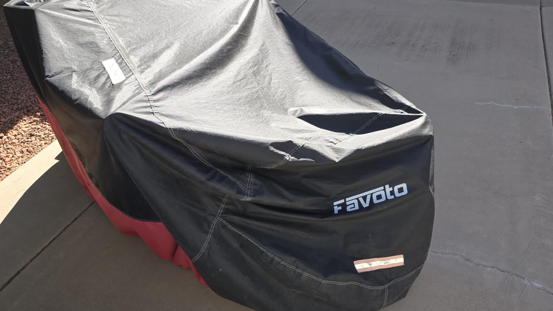 Favoto Motorcycle Cover Waterproof Outdoor Motorcycle Cover Heavy Duty customer photo 2