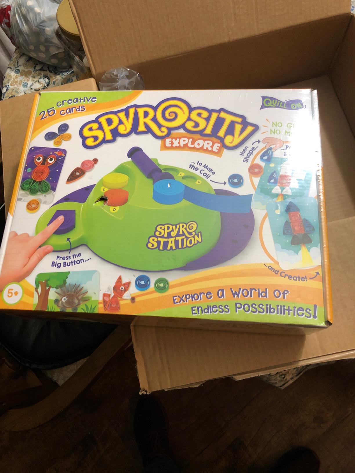 Quill On Spyrosity Explore Quilling Kit for Kids Ages 6+ | DIY Paper Quilling Kit, Learn Paper Crafting & Fine Motor Skills, Birthday Gift for Ages 6,7,8 Years Old customer photo 1