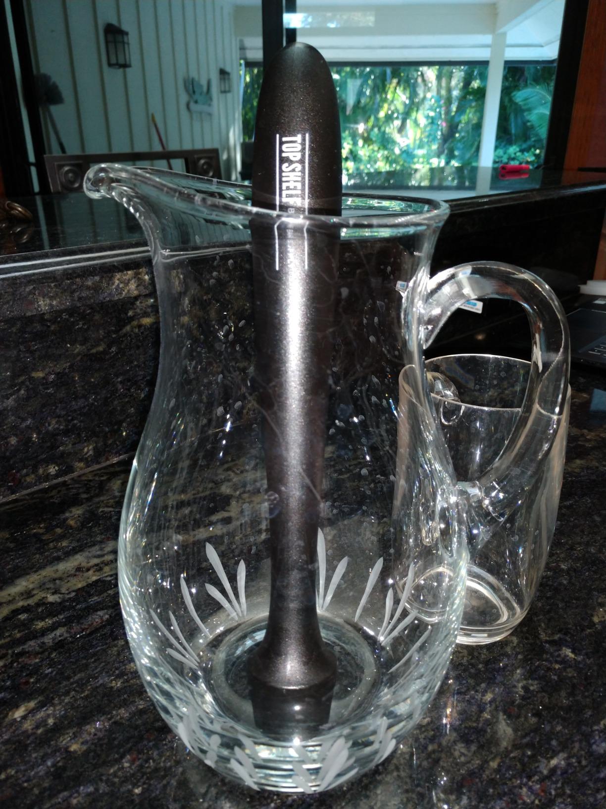 A Bar Above Plastic Muddler for Cocktails, 12 Inch Long Ergonomic Handle | Crushes Fruit, Mint, and Sugar Cubes, For Mojitos and Old Fashioneds, Essential Home Bar Tool, Bartending Kit, Bar Cart Piece customer photo 1
