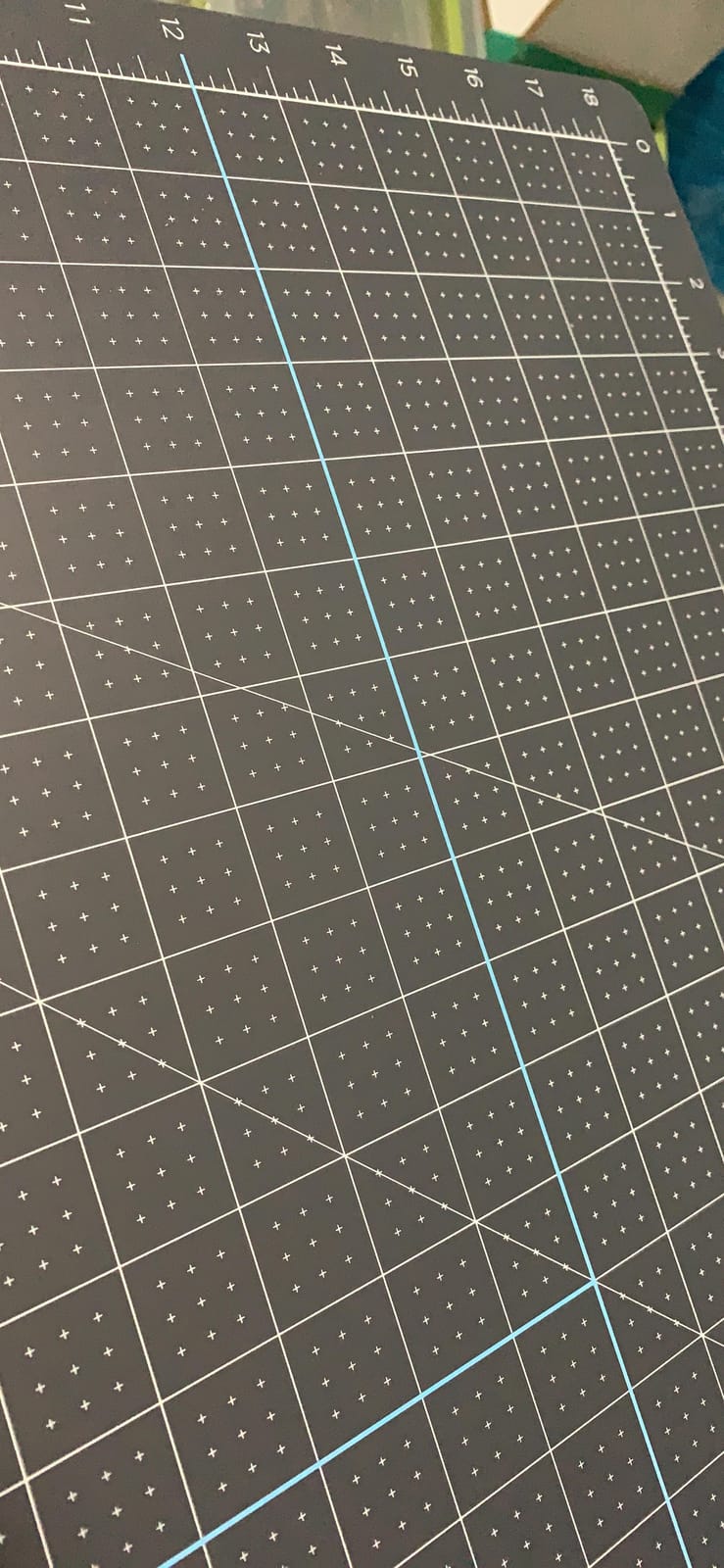 Cricut Self Healing Cutting Mat, Mint | Use with TrueControl Knife, Rotary Cutter, Craft Knife | 2X Healing customer photo 2