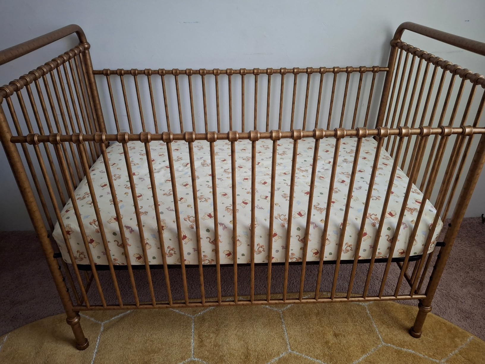 NAMESAKE Abigail 3-in-1 Convertible Baby Crib Gold, GREENGUARD Gold Certified customer photo 1