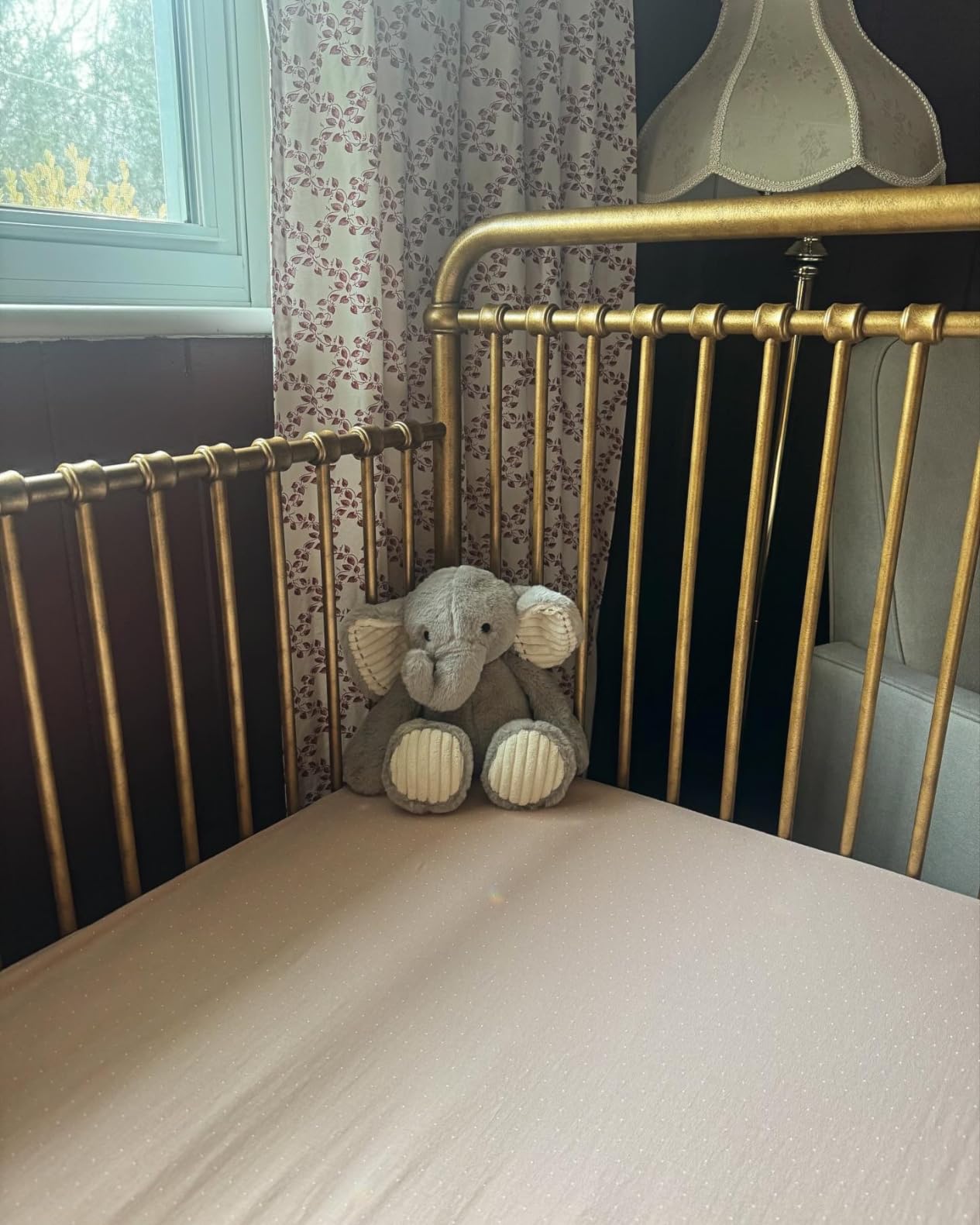 NAMESAKE Abigail 3-in-1 Convertible Baby Crib Gold, GREENGUARD Gold Certified customer photo 2