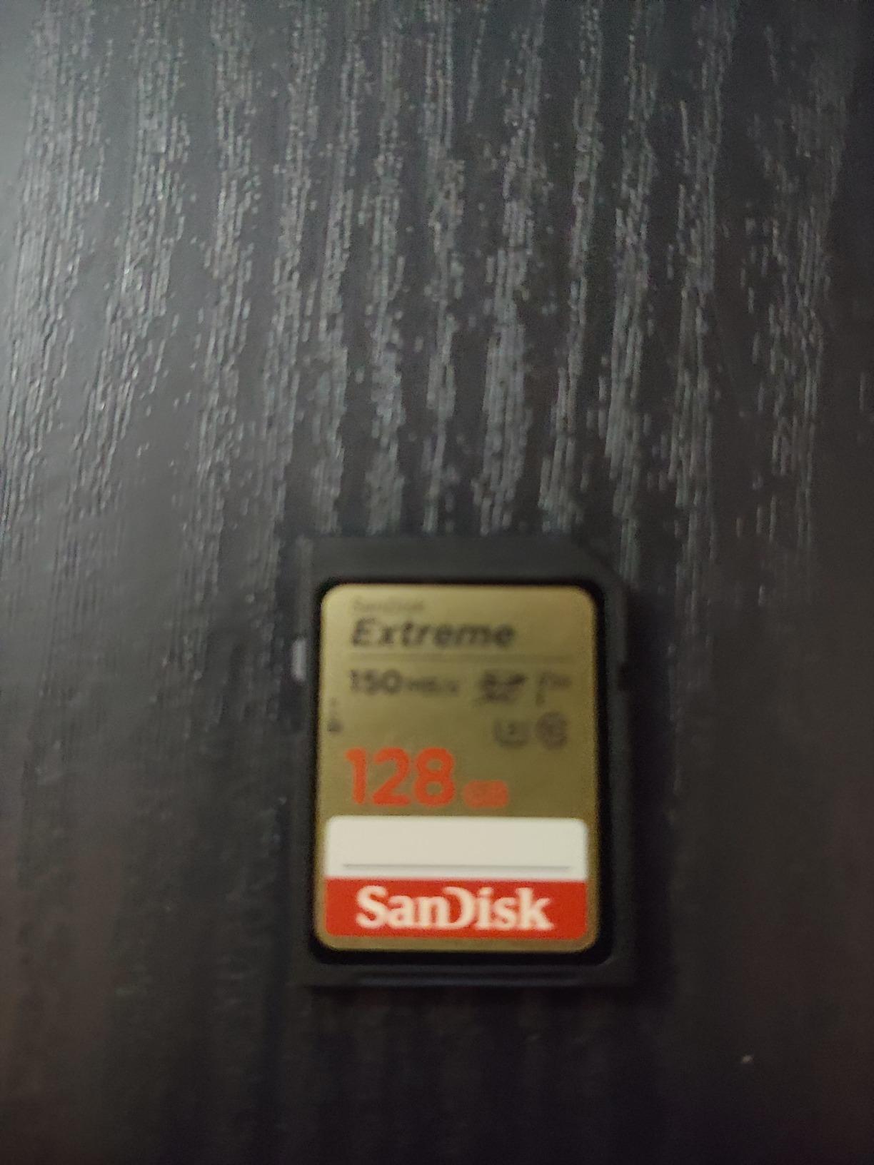 SANDISK 128GB Extreme SDXC UHS-I Memory Card - 150MB/s, C10, U3, V30, 4K UHD, SD Card - SDSDXV5-128G-GNCIN customer photo 2