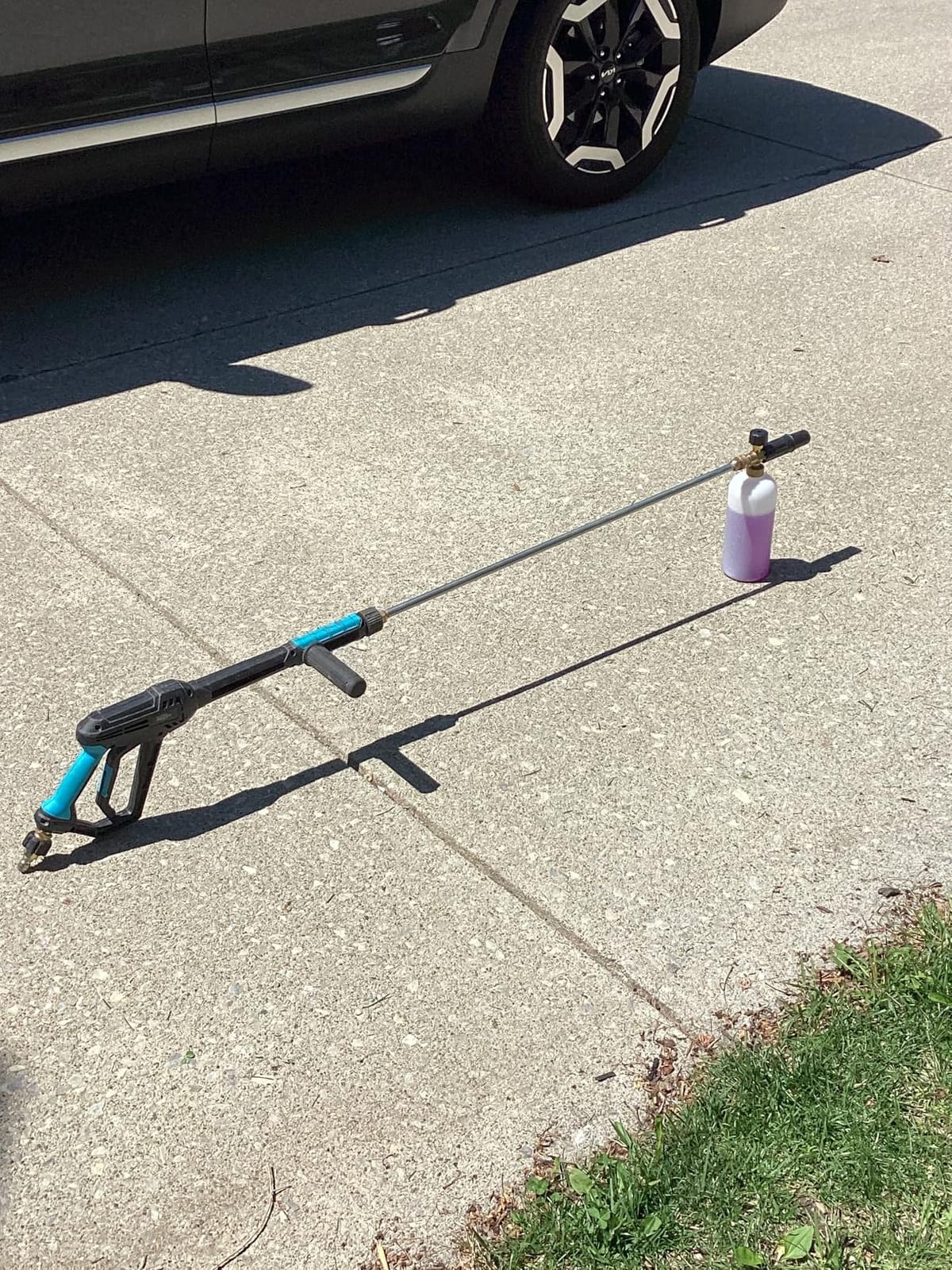 Tool Daily Foam Cannon with 1/4 Inch Quick Connector, 1 Liter, 5 Pressure Washer Nozzle Tips customer photo 1