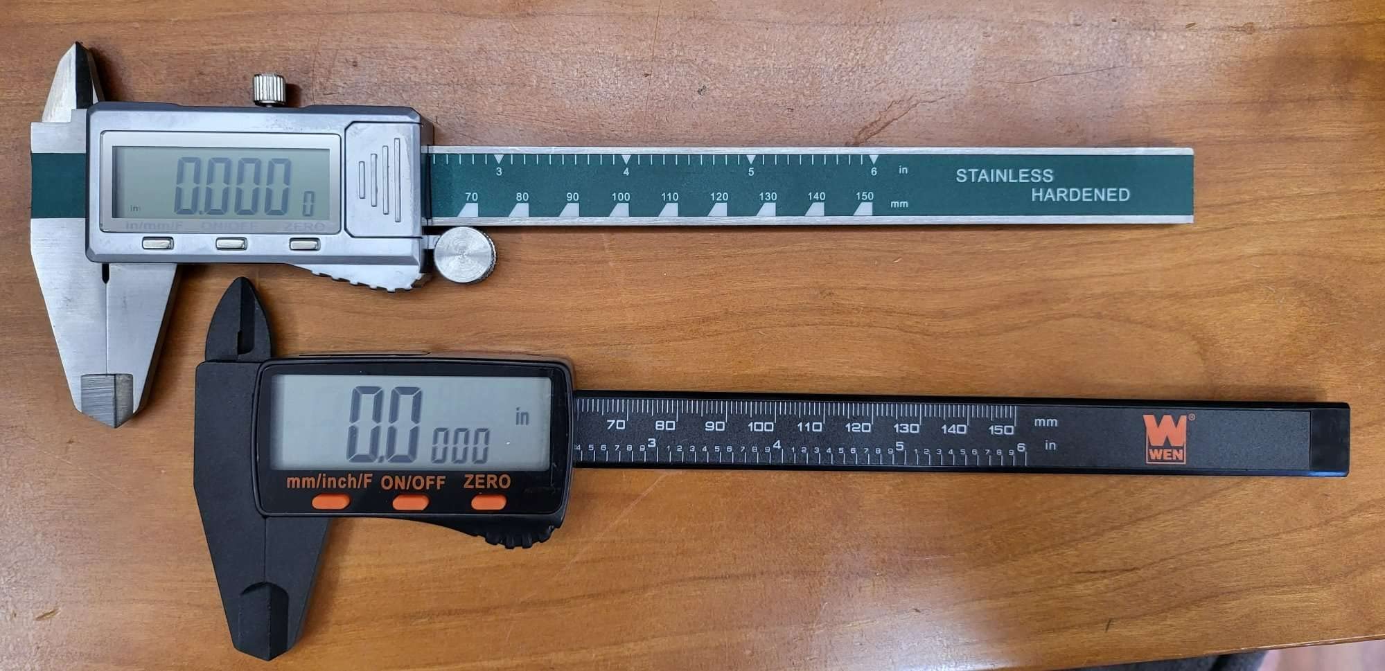 WEN 10761 Electronic 6.1-Inch Digital Caliper with LCD Readout and Storage Case customer photo 2