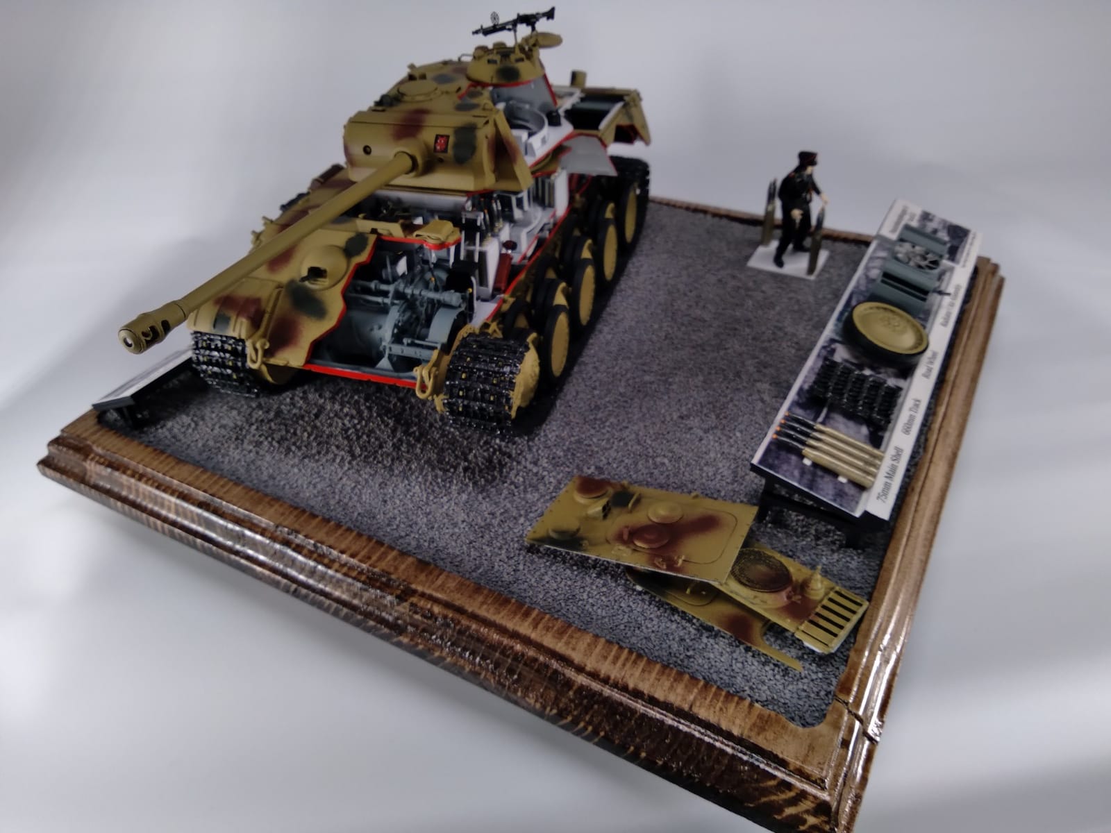 Rye Field Model 1:35 Panther Ausf.G Sd.Kfz.171 with Full Interior/Workable Track Links/Cut Away Parts customer photo 1