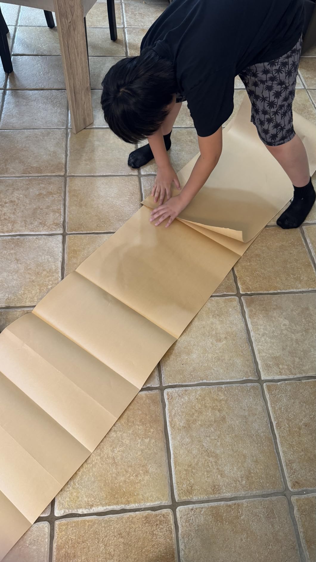Large Brown Kraft Paper Roll - 36