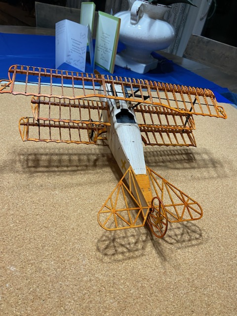 3D Wooden Puzzles DIY Fokker DR1 Triplane Model Aircraft Kit, Laser Cut Balsa Wood Model Airplane Kits to Build for Adults, WW1 Wooden Models Airplane Jigsaw Puzzles for Home Decoration Birthday Gift customer photo 2