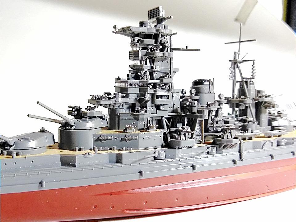 Fujimi Model 1/700 Ship Next Series No. 15 Japanese Navy Battleship Haruna, 1950/Operation Kai-ichi, Color Coded, Plastic Model Ship NX15 customer photo 2