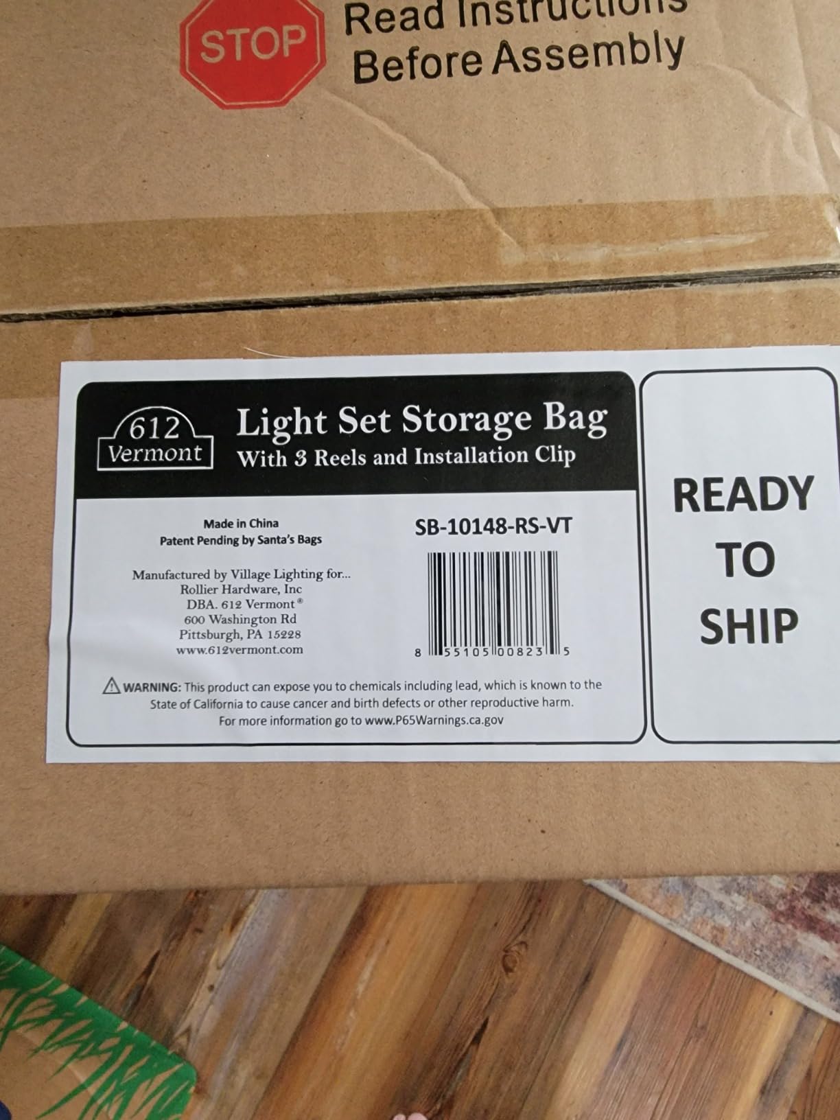Christmas Light Storage Reel Holder with 3 Wheels | Installation Clip, Polyester Zip up Bag, Organizes up to 150 Foot of Mini Lights customer photo 2