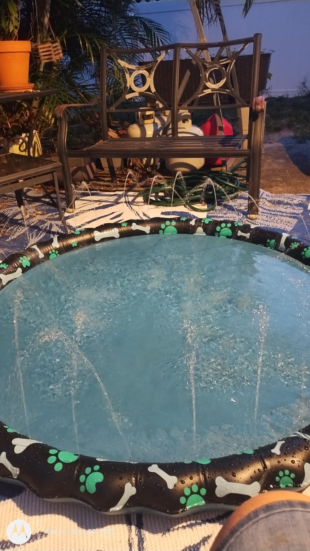 SplashEZ 3-in-1 Splash Pad, Sprinkler for Kids & Baby Pool for Learning customer photo 2
