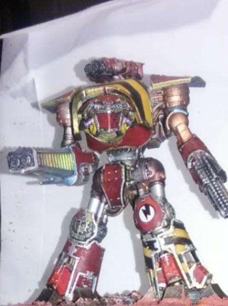 Games Workshop Adeptus Titanicus: Reaver Titan with Melta Cannon and Chainfist customer photo 1
