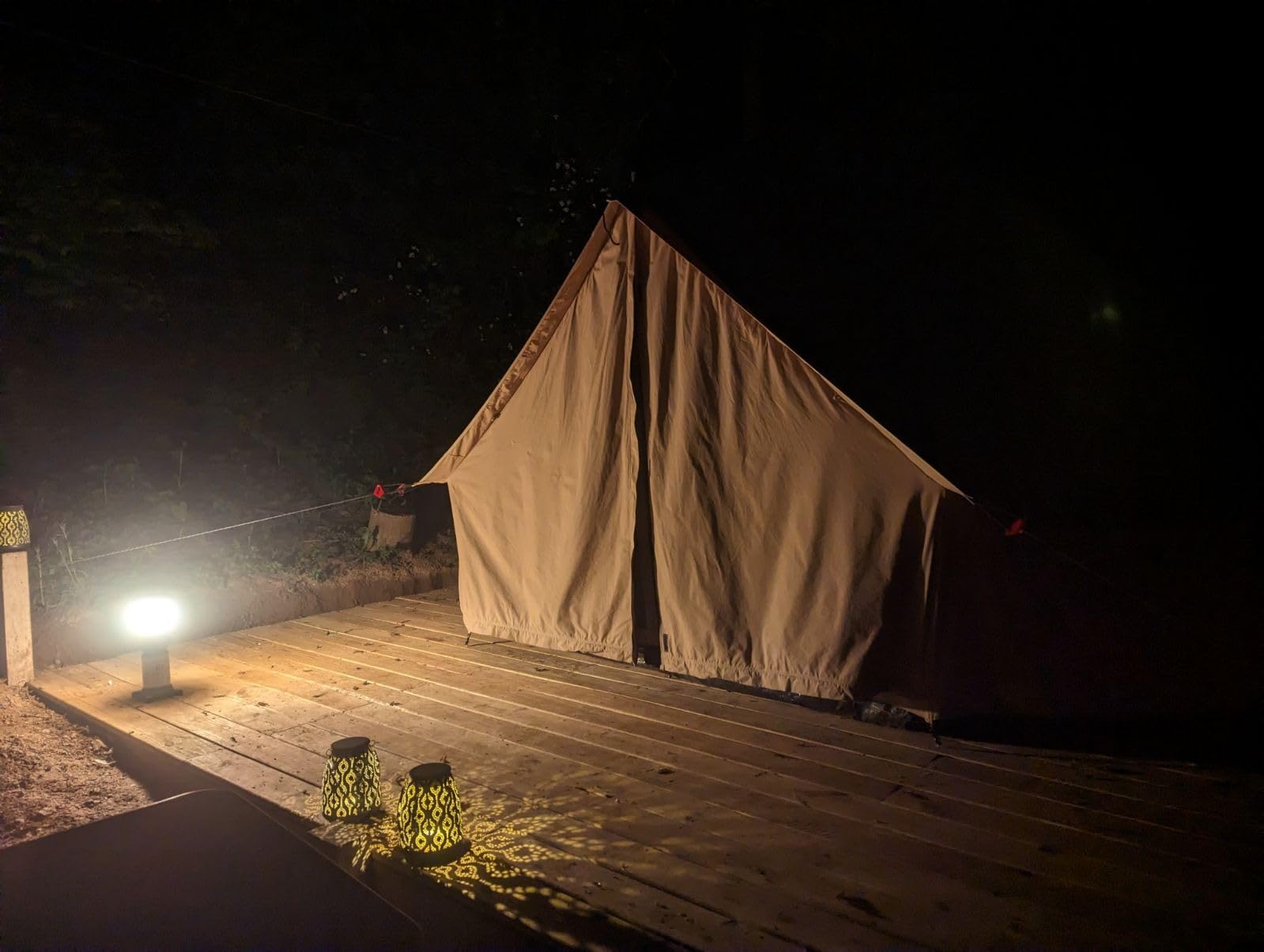WHITEDUCK Regatta Canvas Bell Tent Fire Water Repellent - w/StoveJack, Waterproof, 4 Season Luxury Camping and Glamping Yurt Tent Outdoor customer photo 2