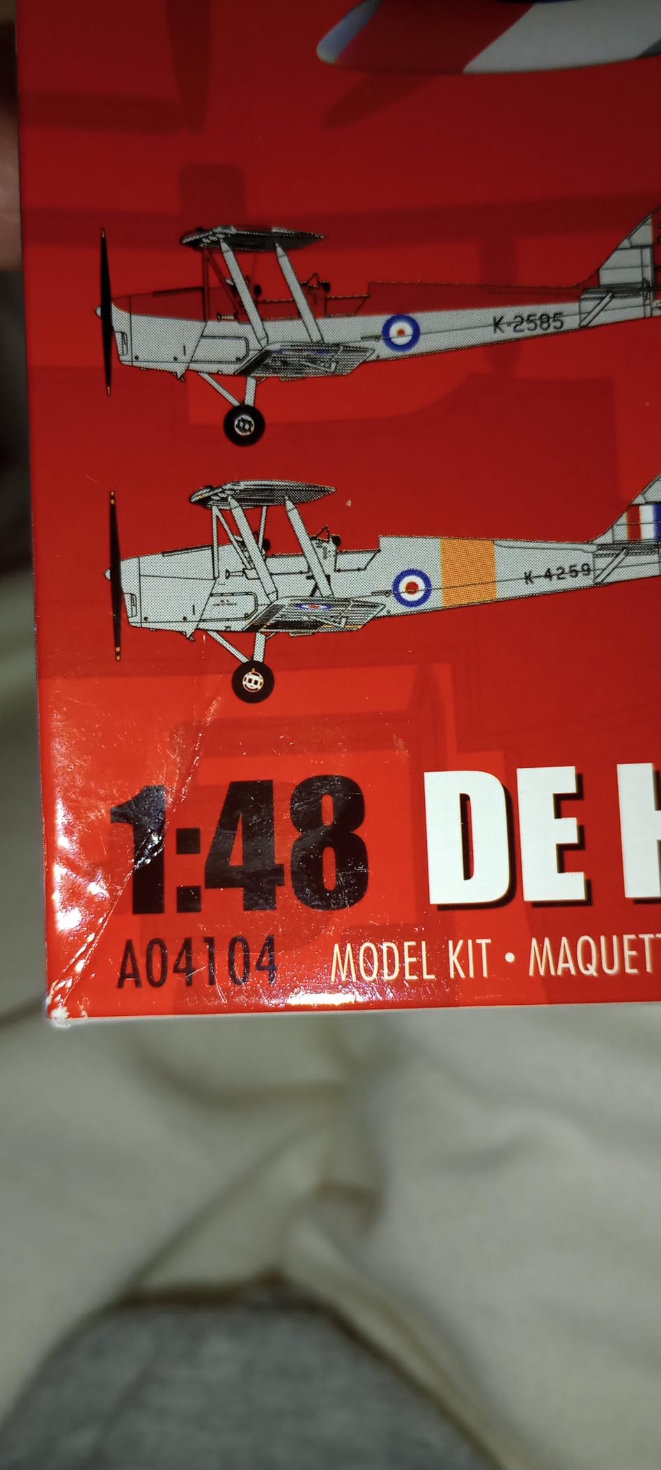 Airfix A04104A de Havilland Tiger Moth Model Building Kit - Plastic Model Plane 1:48 Scale Set customer photo 1