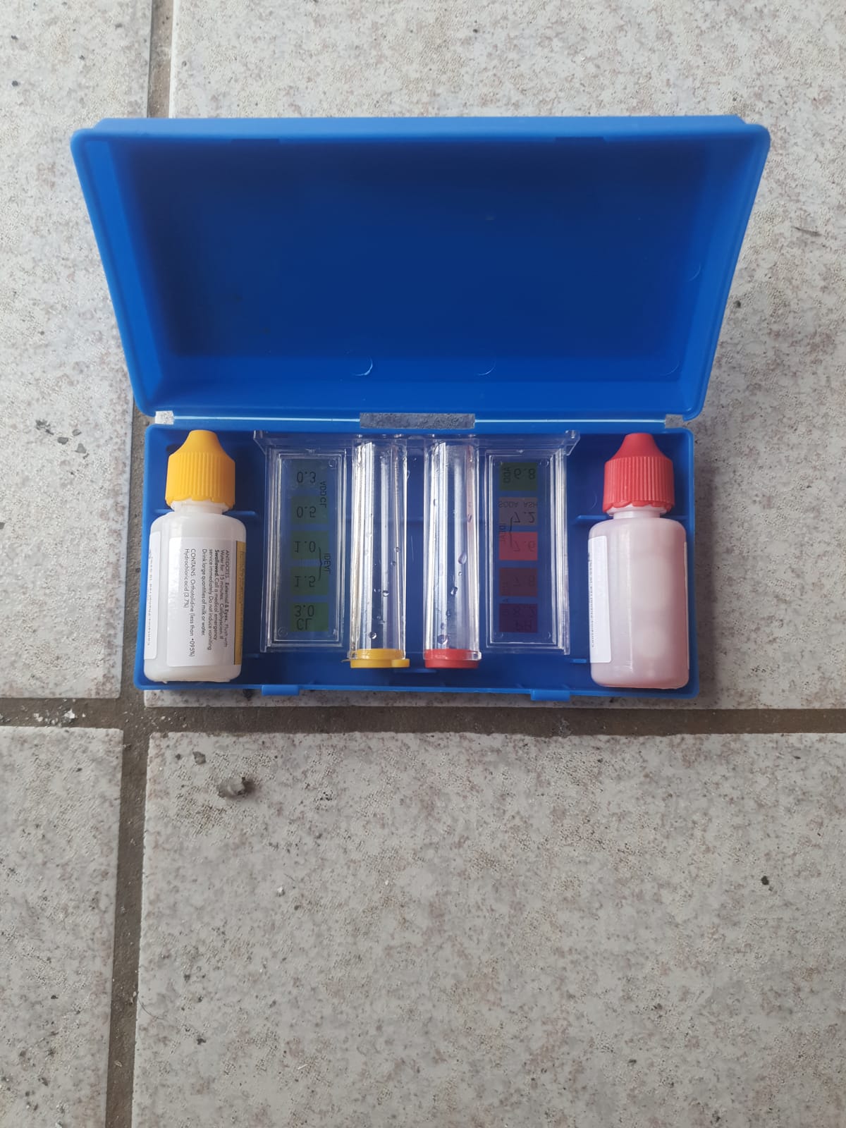 Swimming Pool Spa Water Chemical Test Kit for Chlorine and Ph Test (2 Way Test Kit) customer photo 2