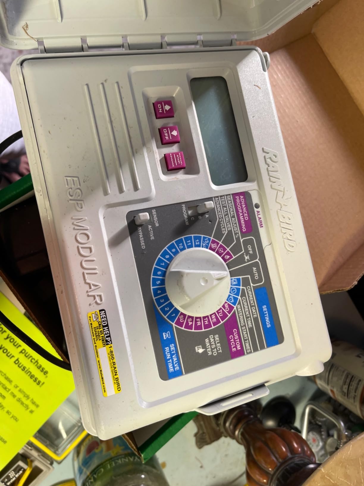 Rain Bird ESP-TM2 Indoor/Outdoor Irrigation WiFi Zone Controller with LNK WiFi Module (6 Zone) customer photo 1