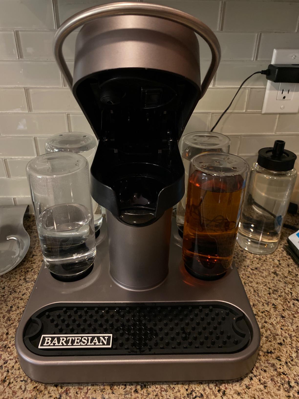 Bartesian Premium Cocktail and Margarita Machine, Push-Button Simplicity, 55300 customer photo 2