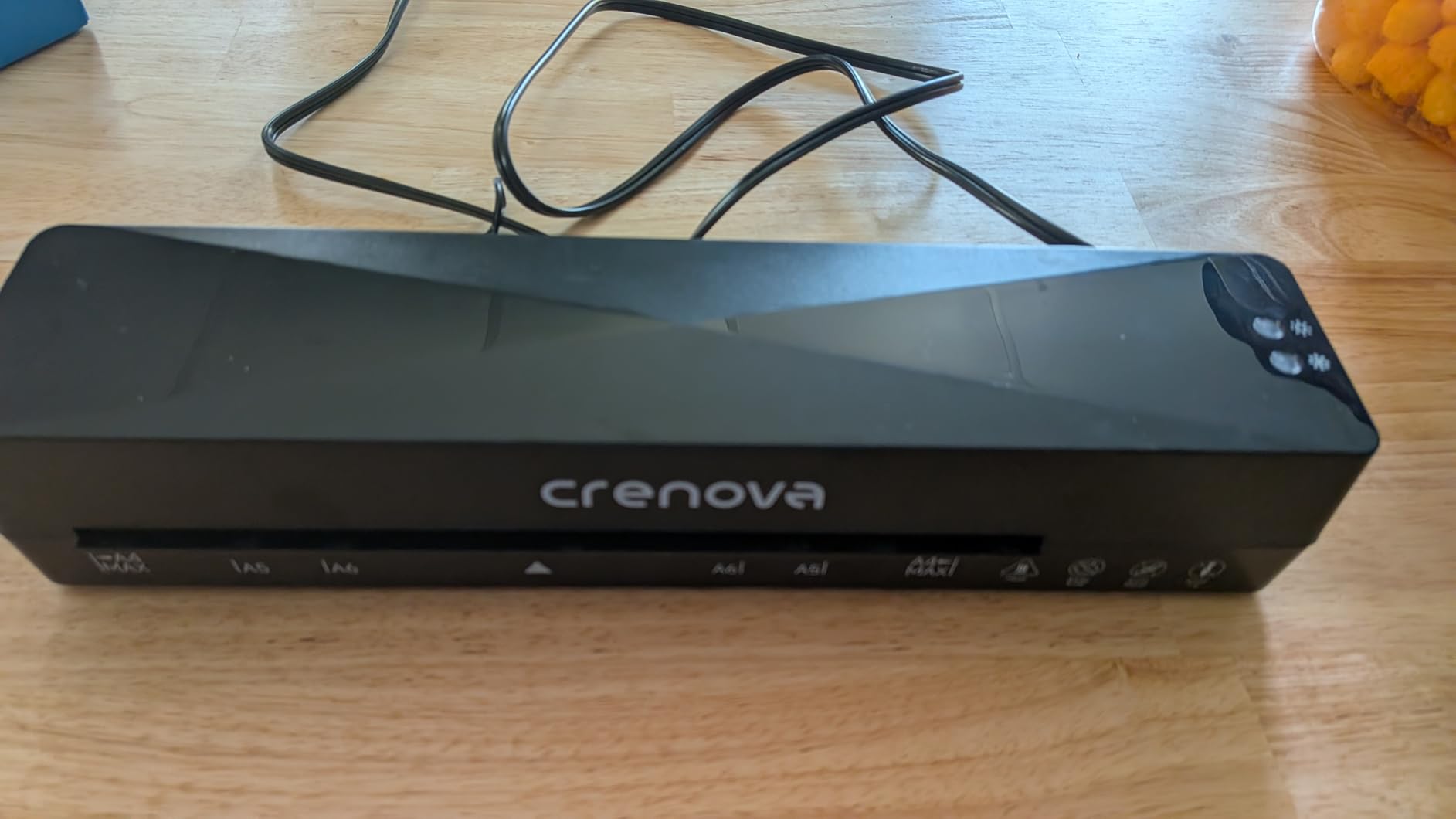 Crenova Laminator Machine with 10 Laminating Sheets, A4 Laminating Machine customer photo 1
