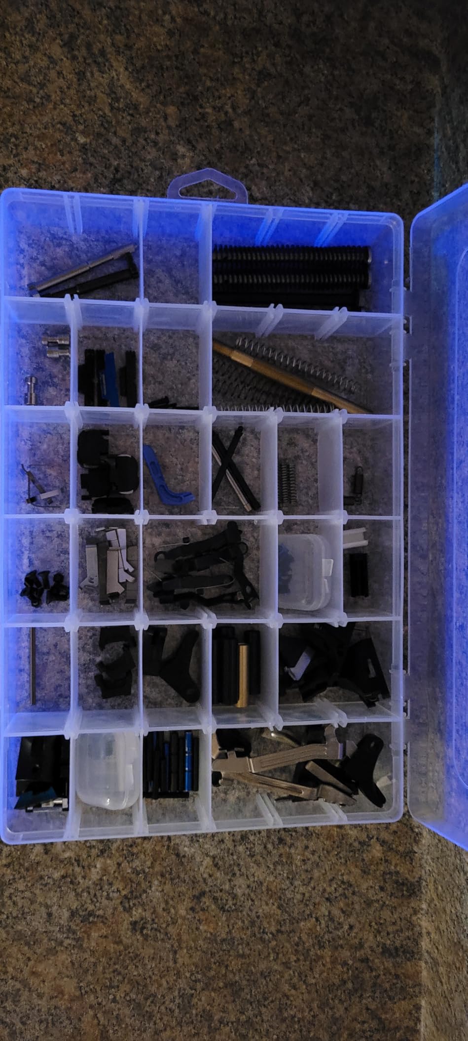 Bead Organizer Storage 2 Pack 36 Grid Jewelry Tackle Craft Box Adjustable customer photo 1