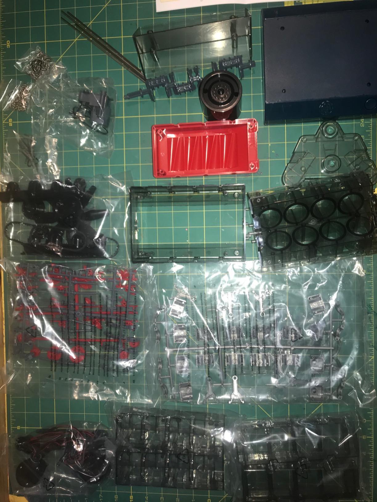 Playz Large V8 Engine Model Kit Build Your Own Mini V8 Engine kit that Runs customer photo 2