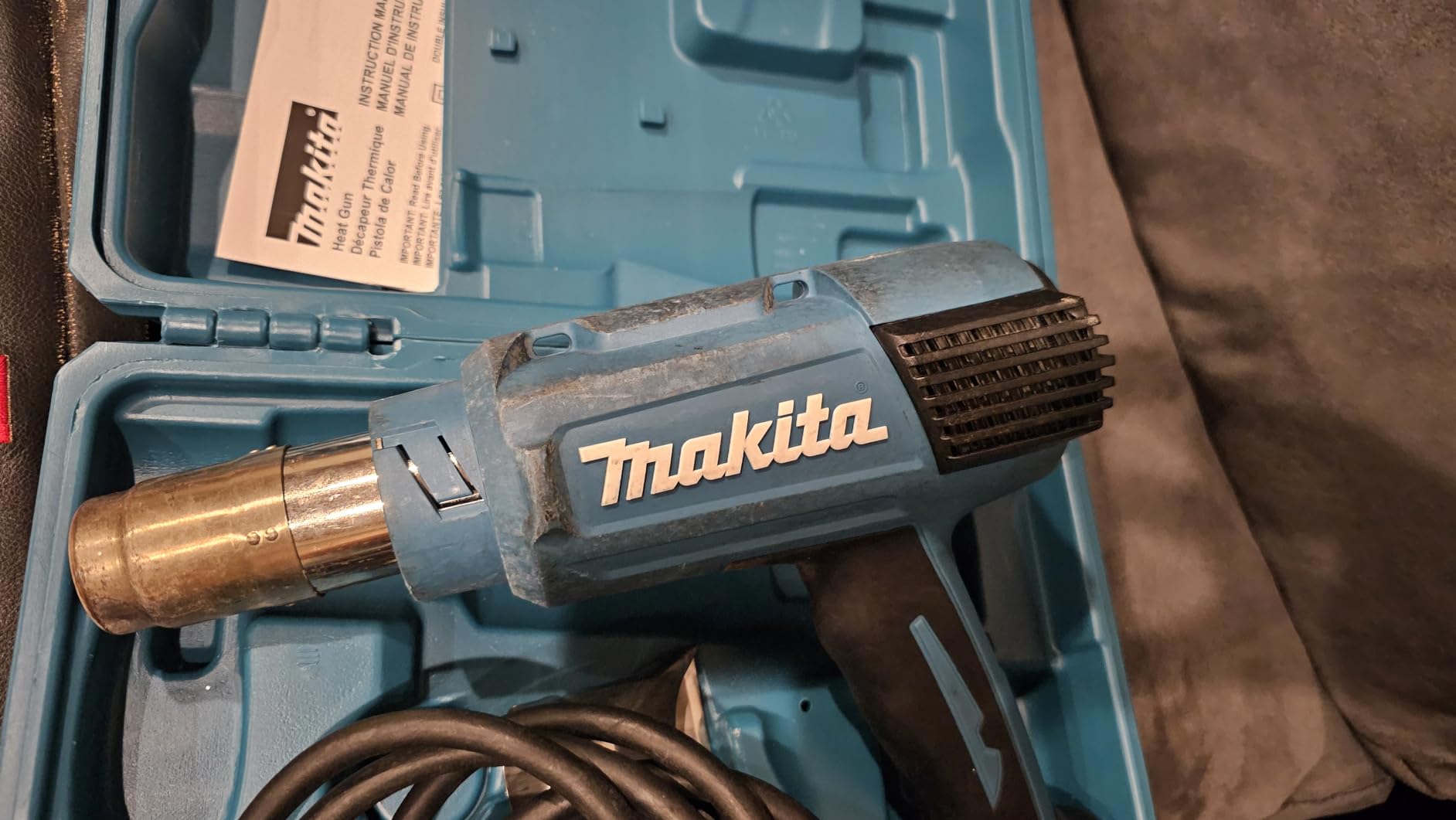 Makita HG6530VK Variable Temperature Heat Gun Kit with LCD Digital Display customer photo 1