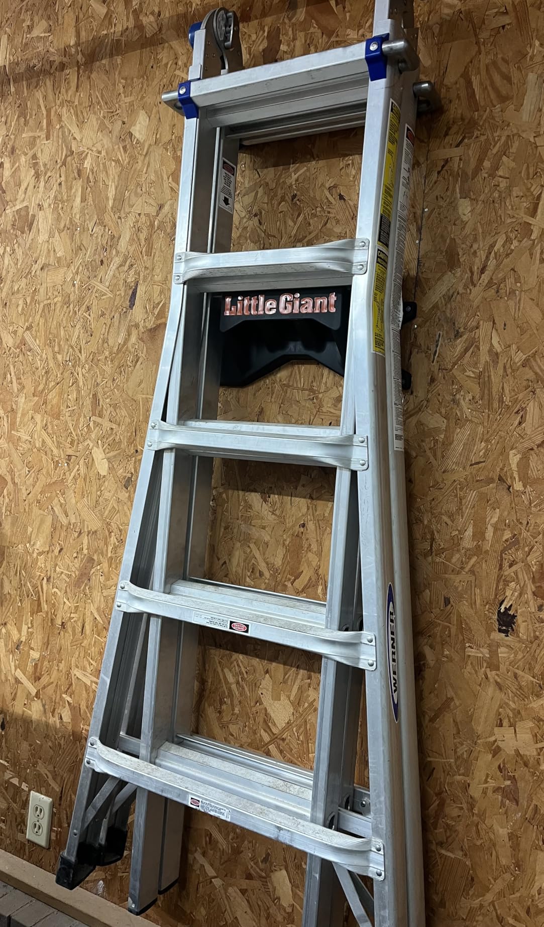 Little Giant Ladder Rack Wall-Mount Ladder Storage Accessory, 15097 customer photo 1