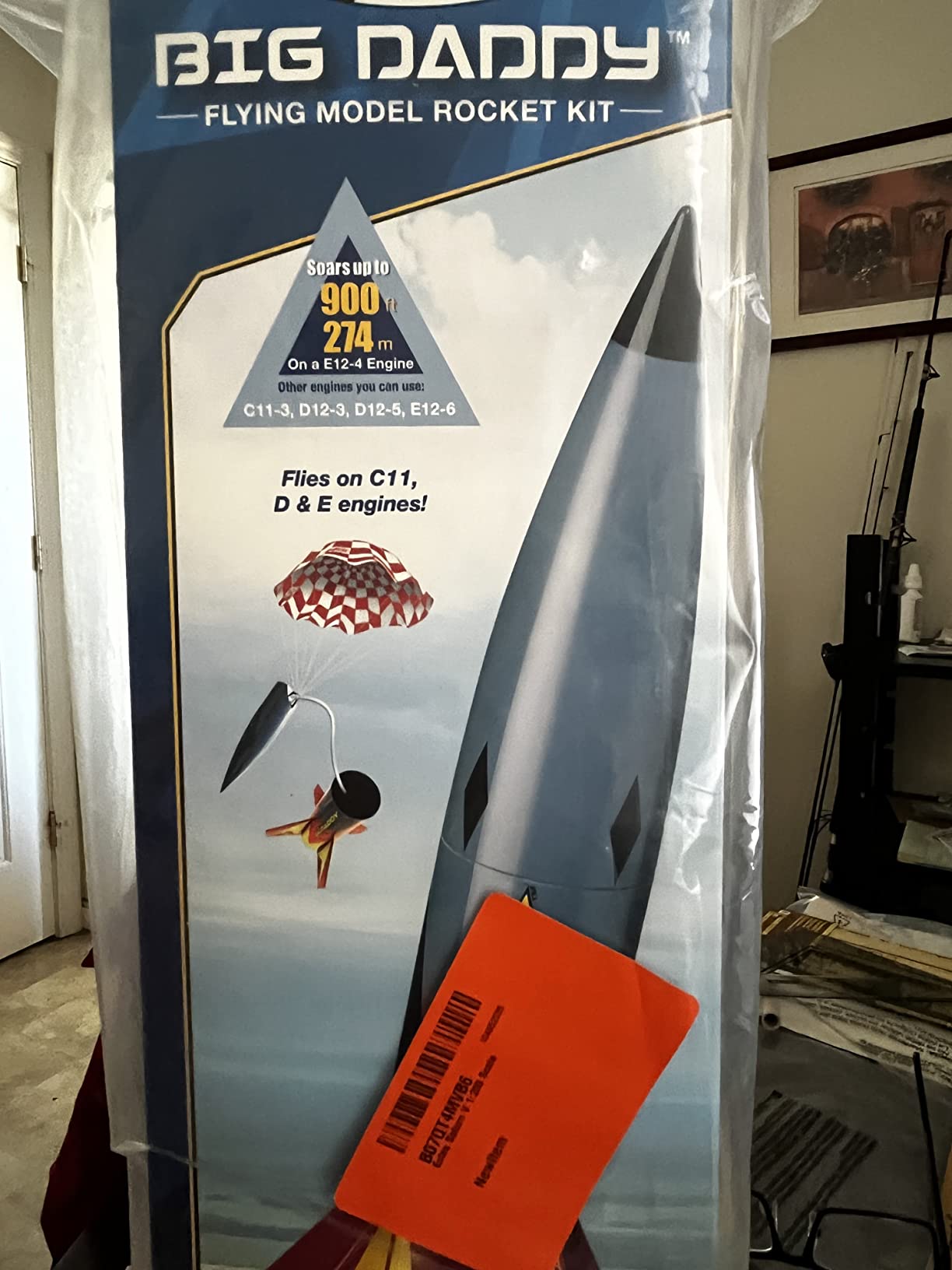 Estes Saturn V 1:200 Scale Flying Model Rocket Kit customer photo 1
