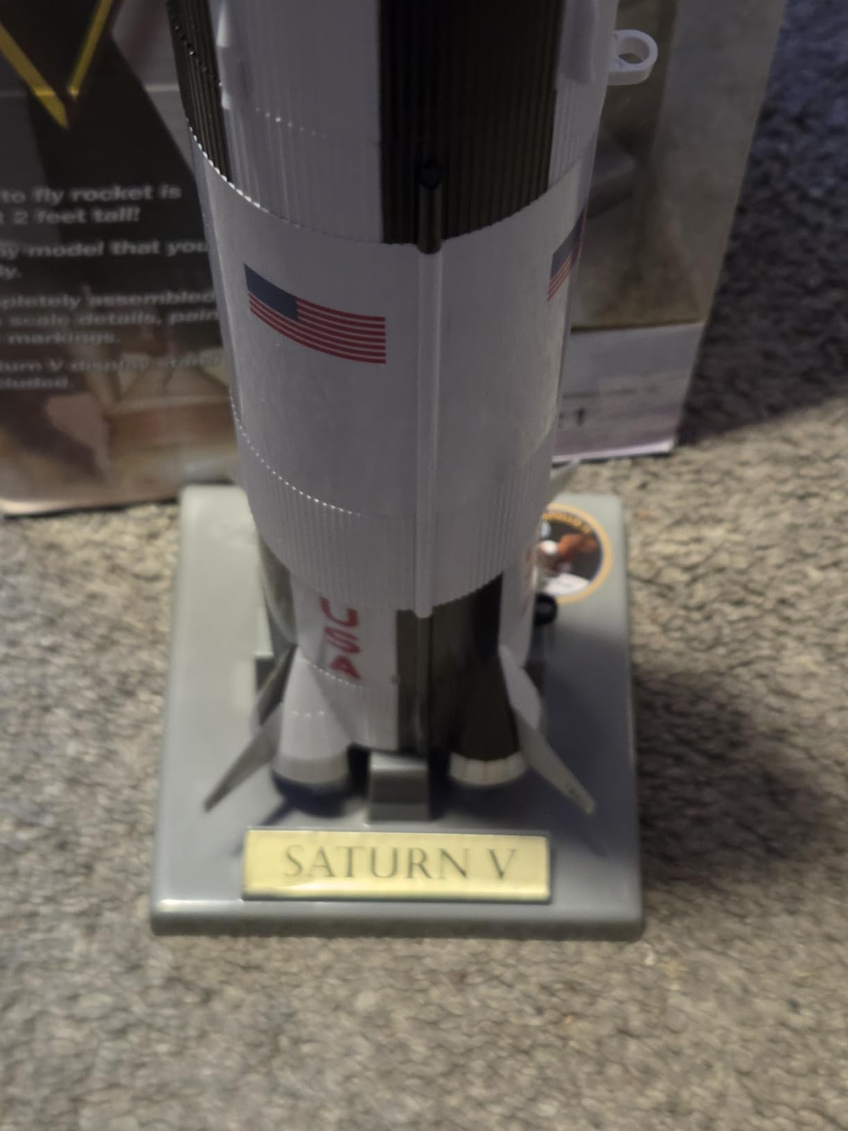 Estes Saturn V 1:200 Scale Flying Model Rocket Kit customer photo 2