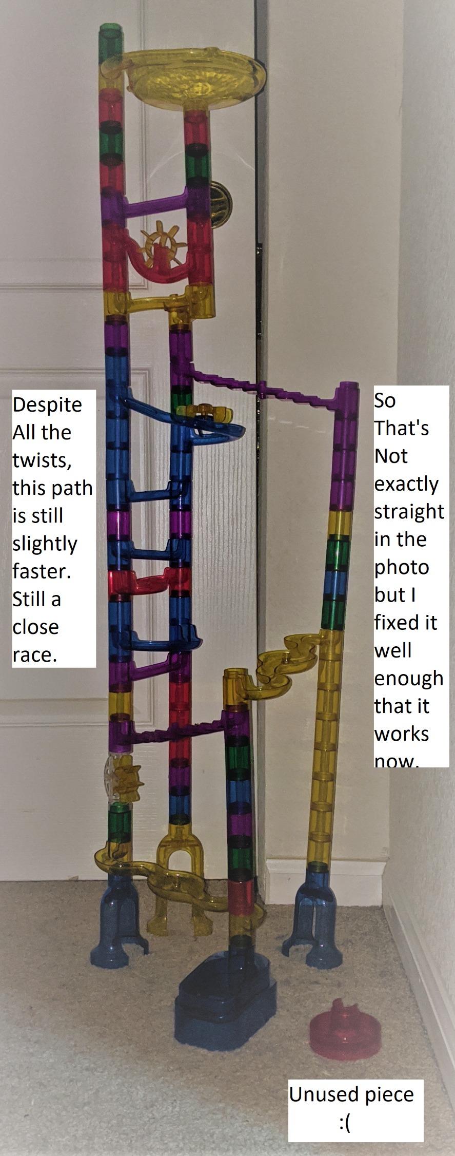 National Geographic Glow-in-the-Dark Marble Run for Kids Ages 8-12 | 15 Glow-in-the-Dark Glass Marbles, Storage Bag, Construction Toy, STEM Building Project, Birthday Gift customer photo 1