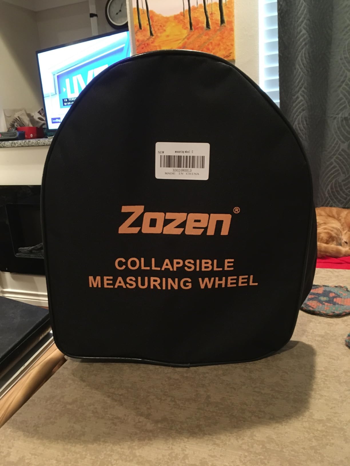 Zozen Measuring Wheel in Feet and Inches, Double Collapsible, Mechanical customer photo 1