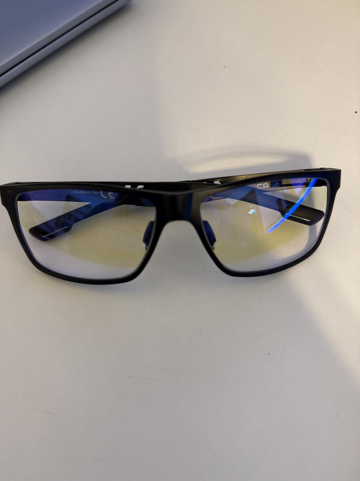 ANYLUV Blue Light Blocking Glasses Men Computer Gaming Glasses Lightweight Al-Mg Metal Anti Eyestrain Eye Protection customer photo 2