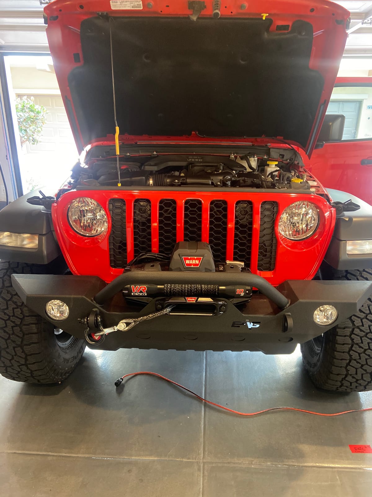 WARN VR EVO 10-S Electric 12V Winch 10,000 lb Pull Capacity - 103253 | Synthetic Rope, IP68 Waterproof, High-Performance, Off-Road Recovery, Winch for Jeeps, SUVs, and Light Trucks customer photo 2