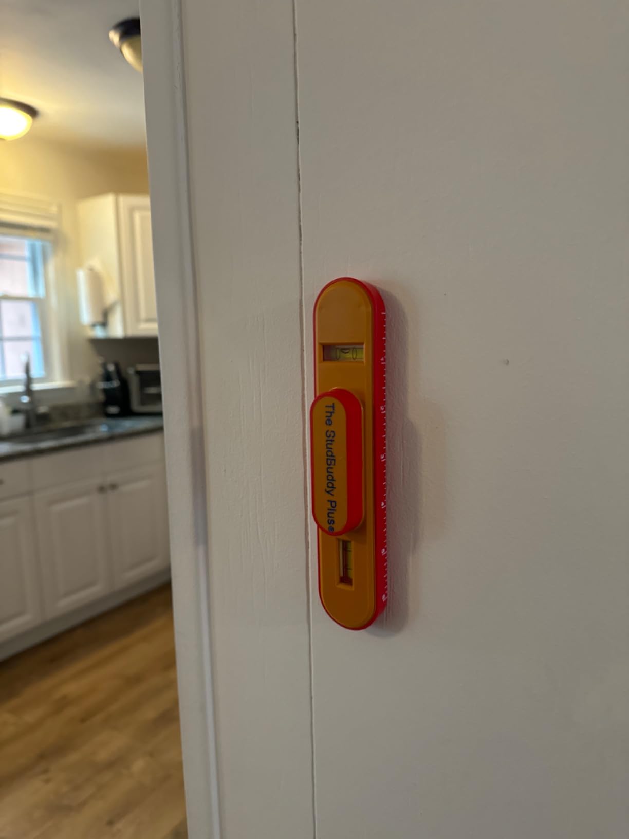 The Original StudBuddy Pro Magnetic Stud Finder with Level - Made in the USA - Easy to Use Stud Finder for Drywall and Wood customer photo 1