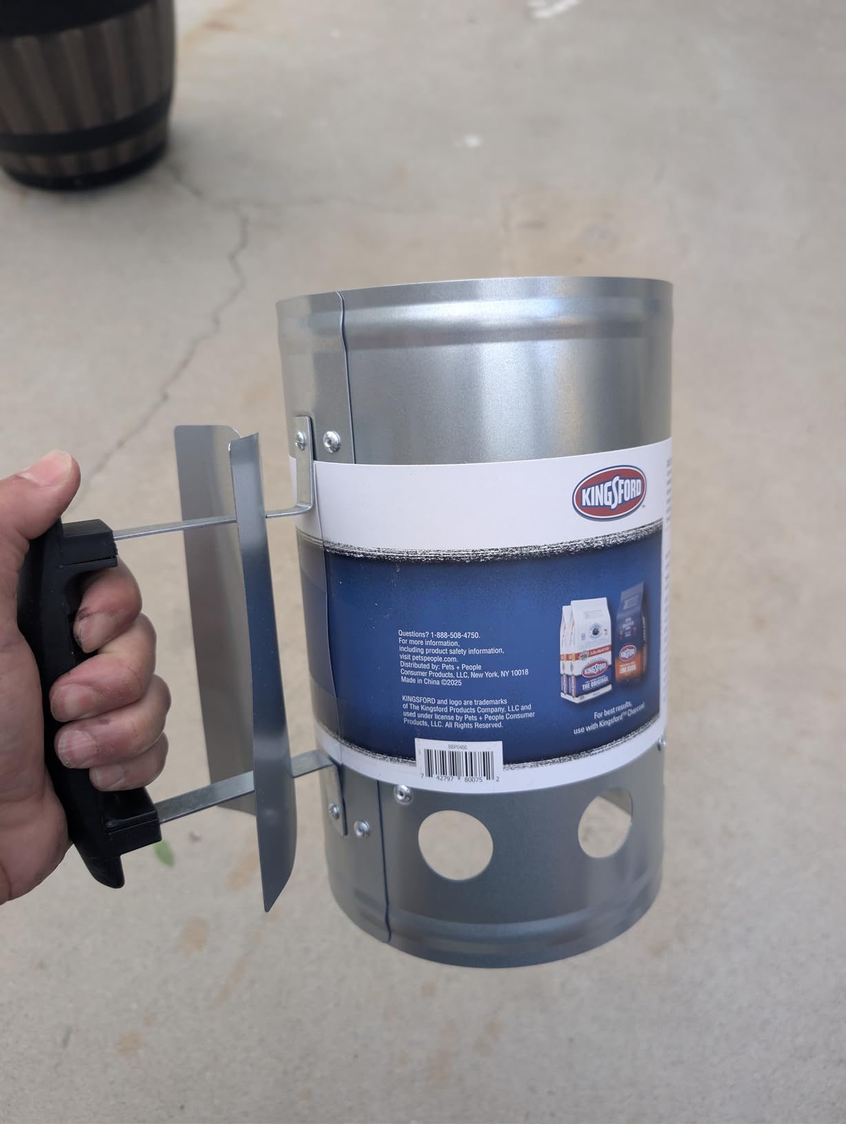 Kingsford Heavy Duty Charcoal Chimney Starter, Large Capacity customer photo 1