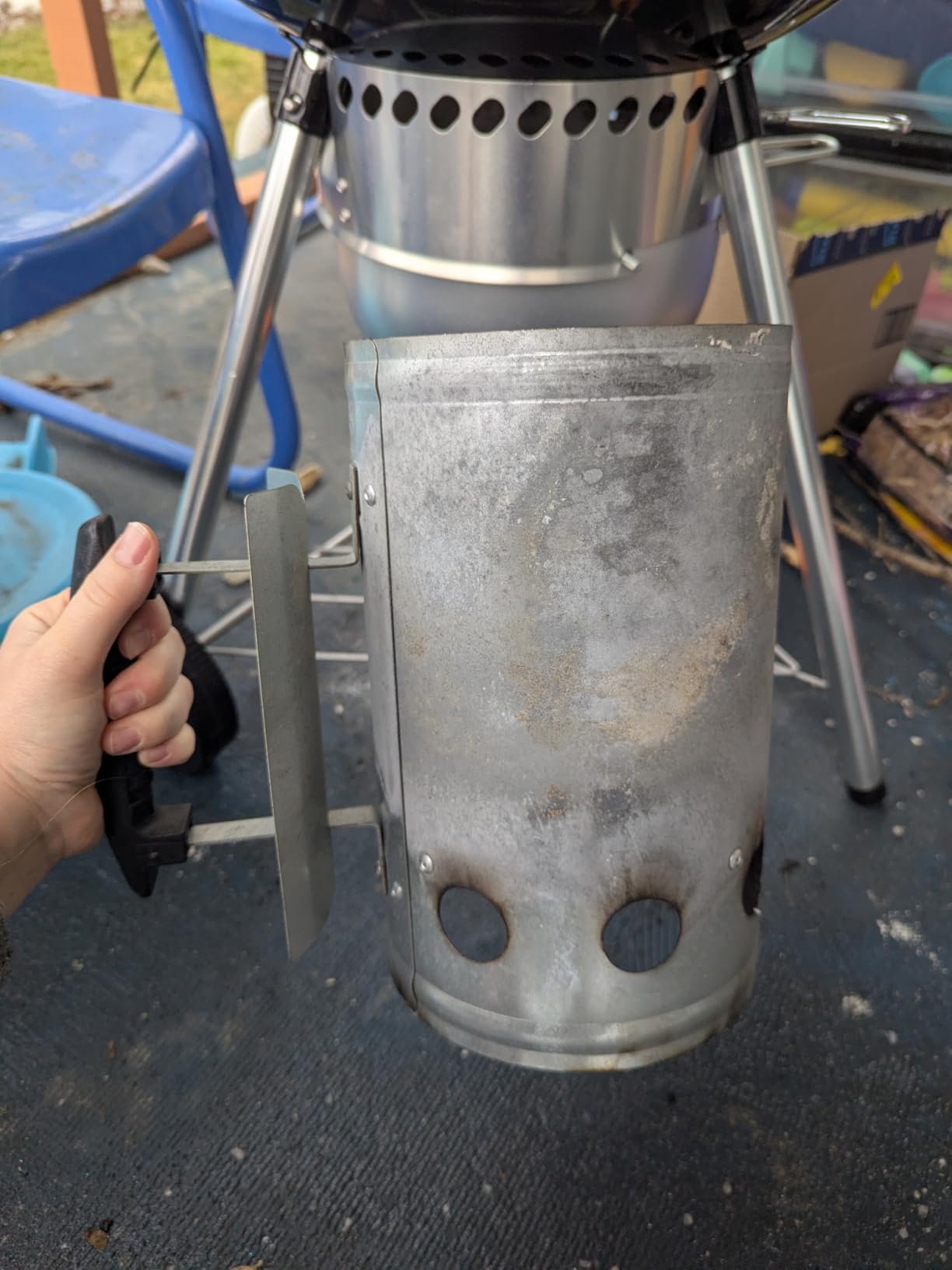 Kingsford Heavy Duty Charcoal Chimney Starter, Large Capacity customer photo 2