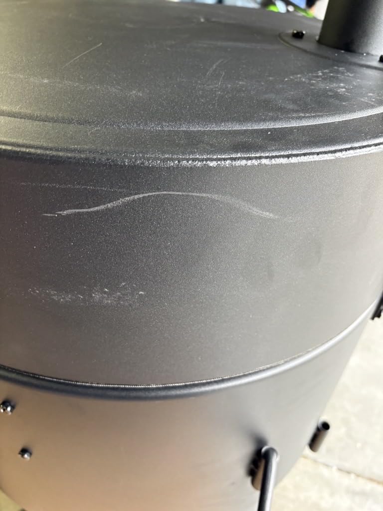 Oklahoma Joe's Bronco Pro 21.5 in. Heavy Duty Charcoal Drum Smoker and Grill with 366 sq. in. Cooking Area in Black customer photo 1