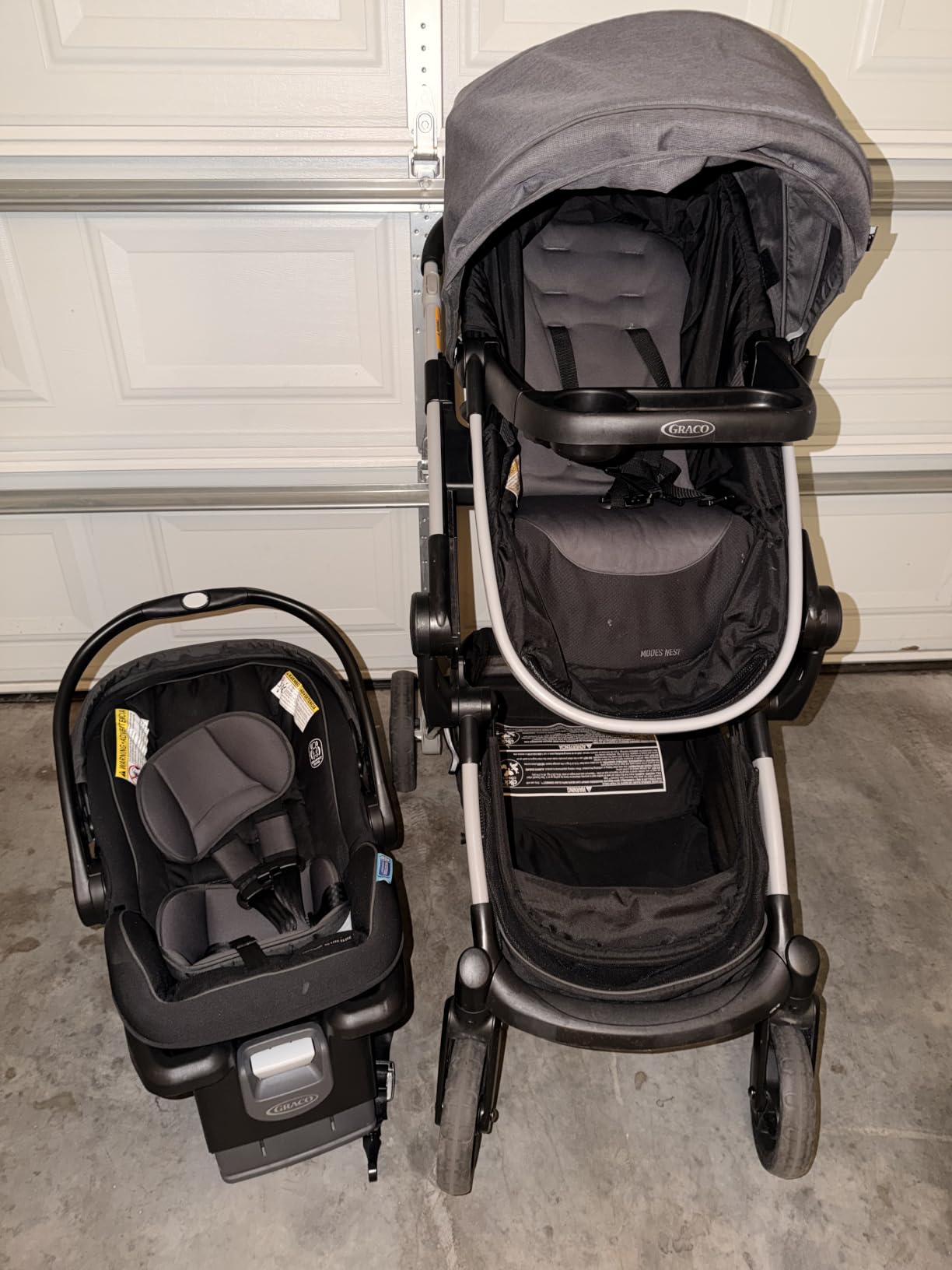 Graco Modes Nest Travel System, 3-in-1 Modular Carseat Stroller Combo customer photo 2