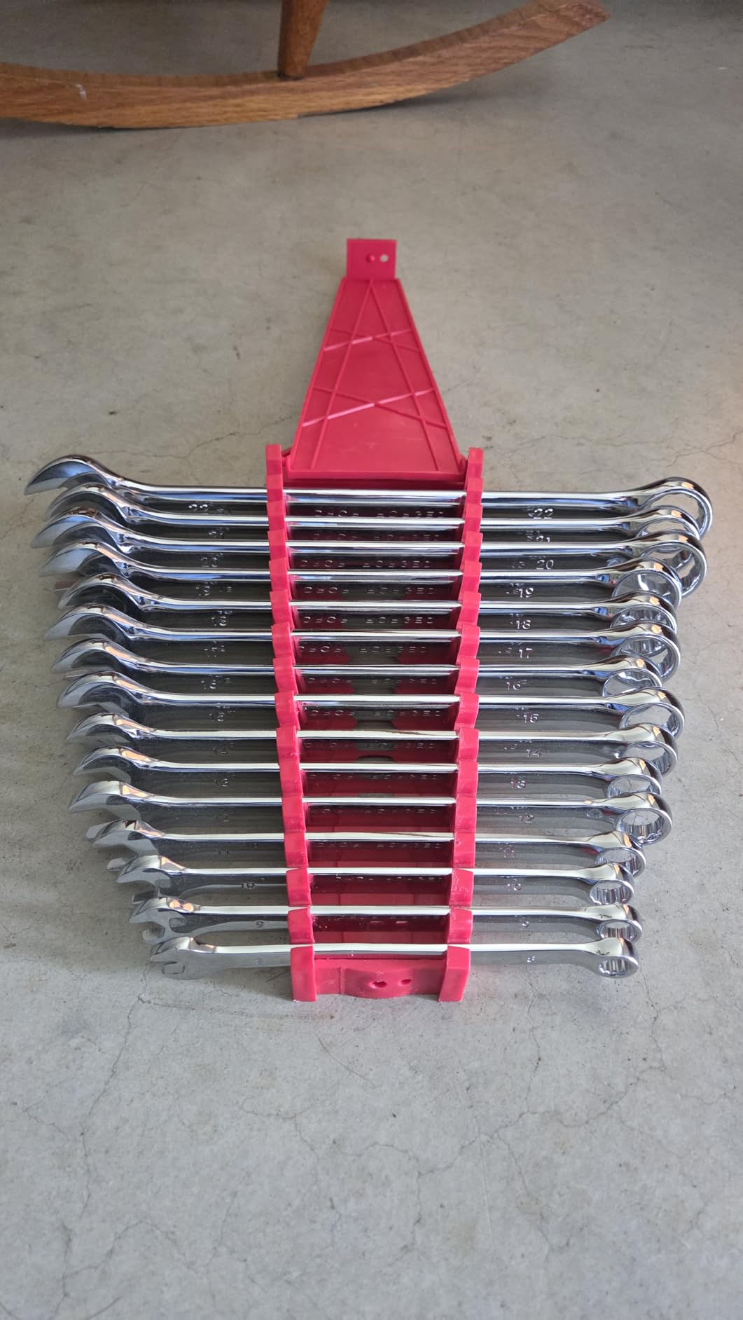 Max Torque 15-Piece Premium Combination Wrench Set, Chrome Vanadium Steel, Long Pattern Design | Include Metric Sizes 8, 9, 10, 11, 12, 13, 14, 15, 16, 17, 18, 19, 20, 21, 22mm with Storage Rack customer photo 1