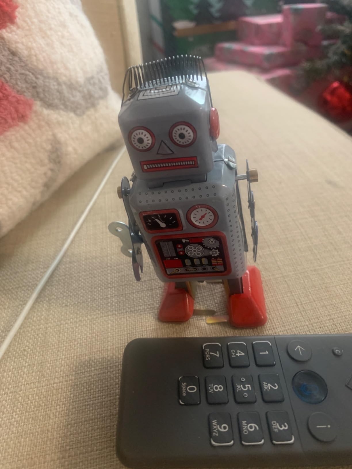 Wind Up Vintage Robot Retro Classic Clockwork Spring for Collection, Xmas, Gift, Party, Birthday, Festival, Surprise, Memories customer photo 1