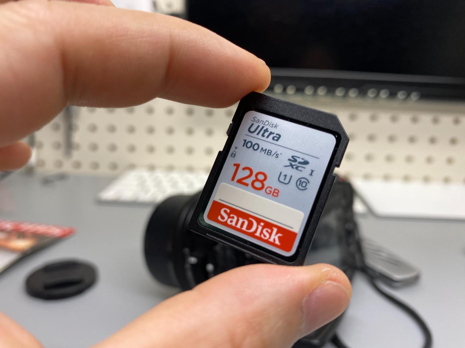 SanDisk 128GB Ultra SDXC UHS-I Memory Card - 100MB/s, C10, U1, Full HD, SD Card - SDSDUNR-128G-GN6IN customer photo 2