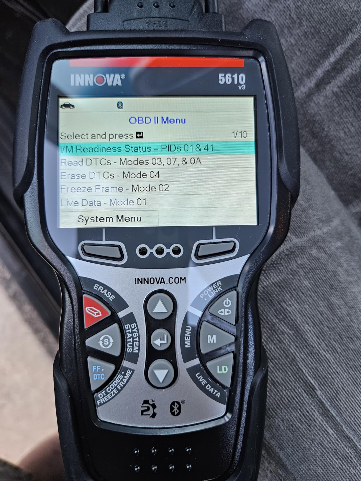 Innova 5610 OBD2 Bidirectional Scan Tool - Understand Your Vehicle, Pinpoint What's Wrong, and Complete Your Repairs with Less Headache, Updates Included, US-Based Technical Support customer photo 2