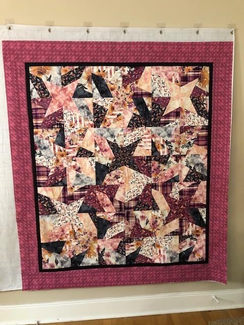 Creative Grids Crazier Eights Template and Quilt Ruler - CGRMT7 - Made in USA, 6in x 9in, Non-Slip Grip Acrylic Quilting, Sewing, Crafting, Patchwork Ruler & Template customer photo 1