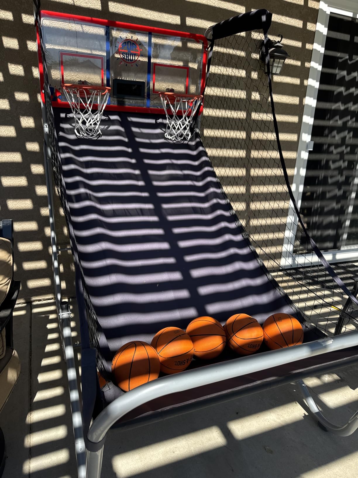 Pop-A-Shot Indoor/Outdoor Dual Shot Weather Resistant Arcade Basketball customer photo 2
